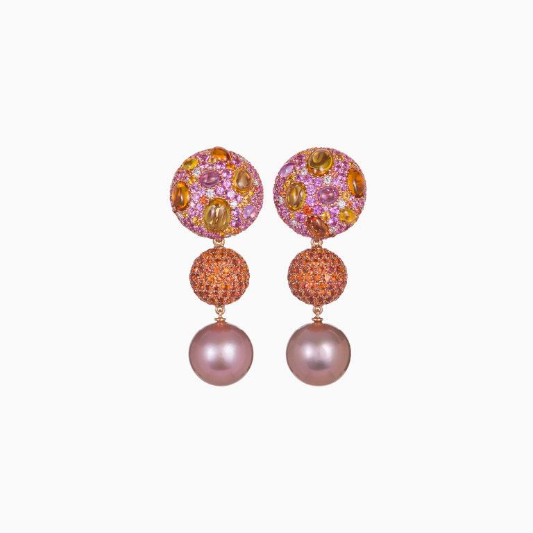 Sapphire Cookie Earrings